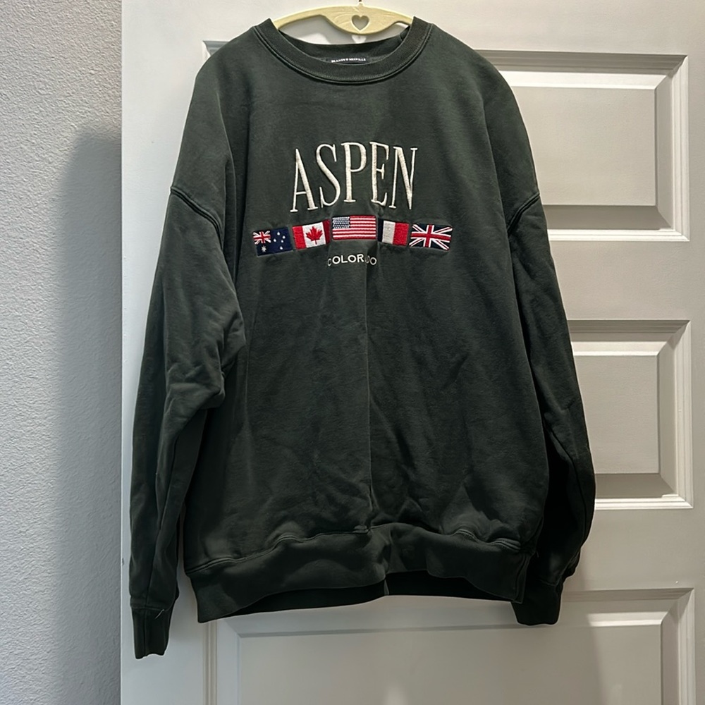 Oversized Brandy Melville Aspen Sweatshirt